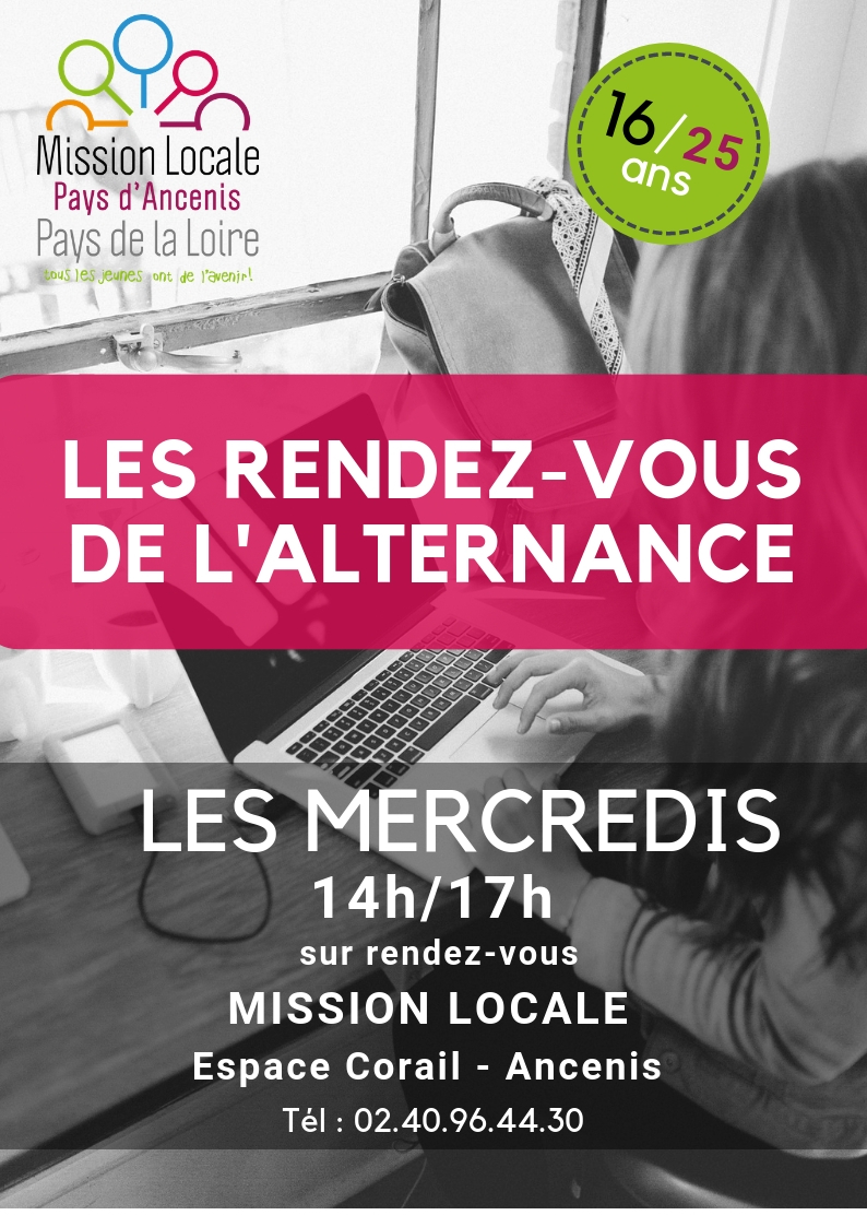 les rendez-vous de l'alternance Mission Locale Ancenis