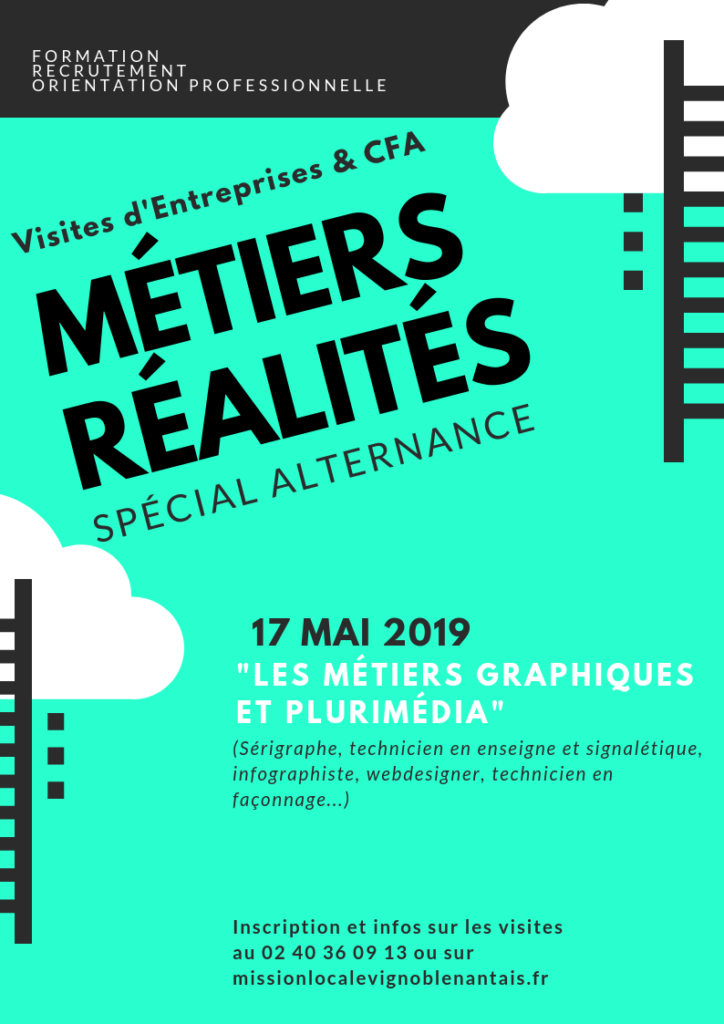 Visites d'entreprises et CFA sur les métiers graphique et plurimédia